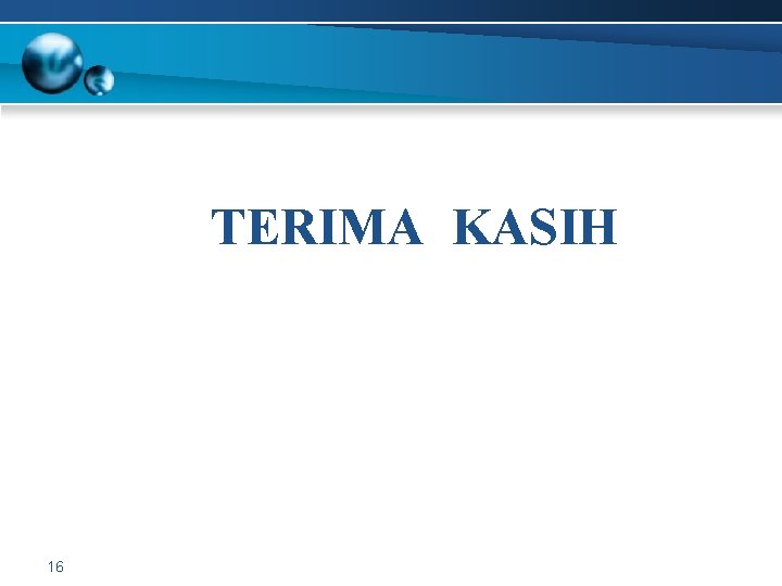 TERIMA KASIH 16 