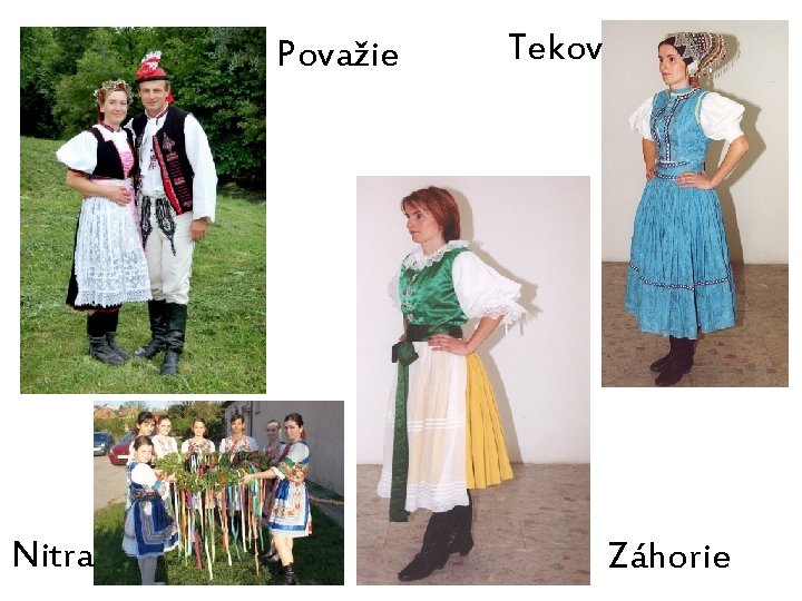 Považie Nitra Tekov Záhorie 