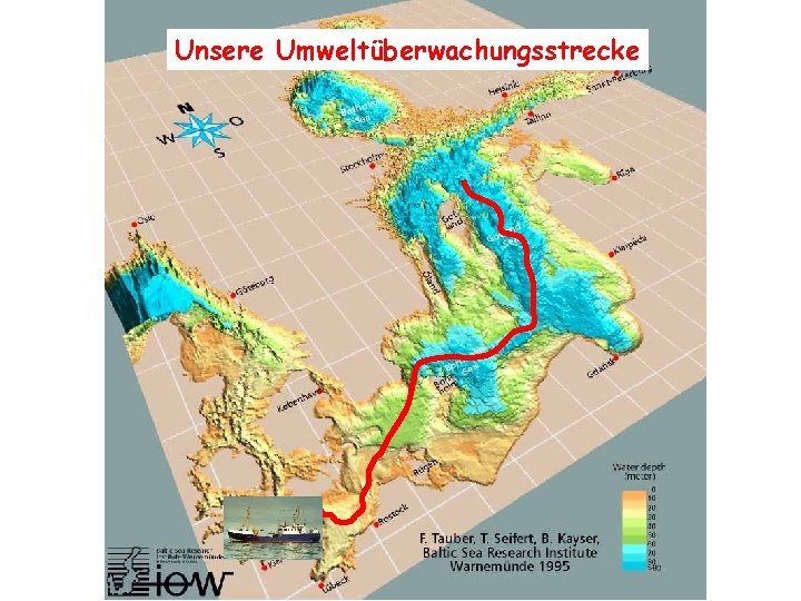 Unsere Umweltüberwachungsstrecke Dann kann aber doch fast gar kein Salz in der Ostsee sein
