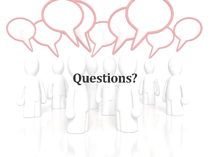 Questions? 