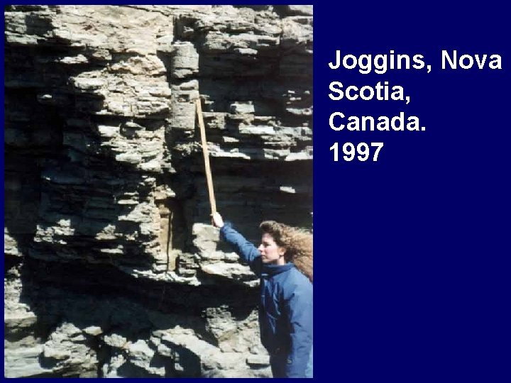 Joggins, Nova Scotia, Canada. 1997 