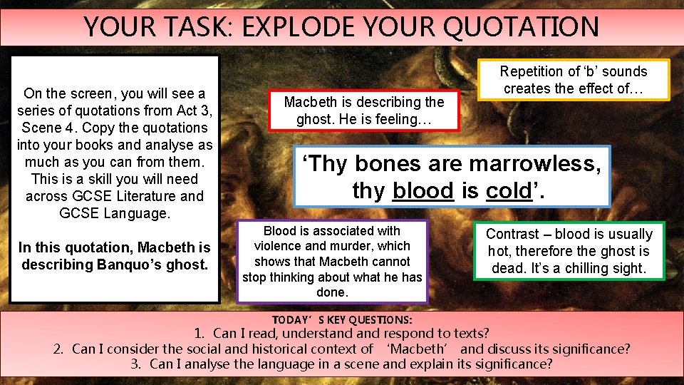 YOUR TASK: EXPLODE YOUR QUOTATION On the screen, you will see a series of YOUR TASK: EXPLODE YOUR QUOTATION On the screen, you will see a series of