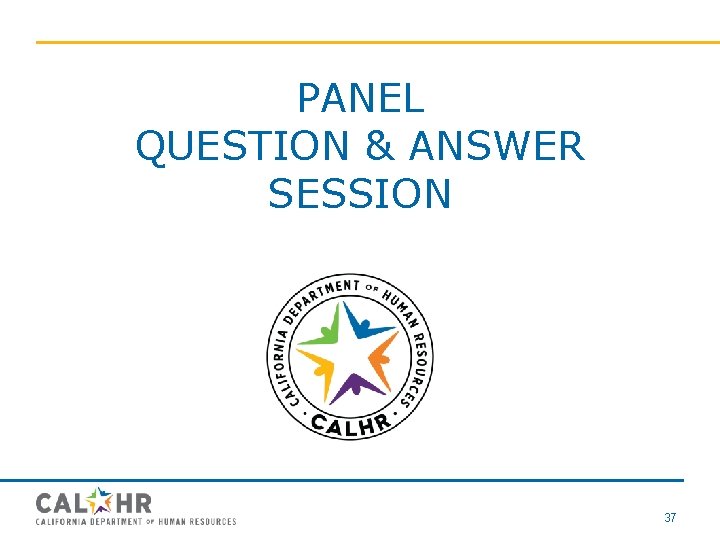 PANEL QUESTION & ANSWER SESSION 37 