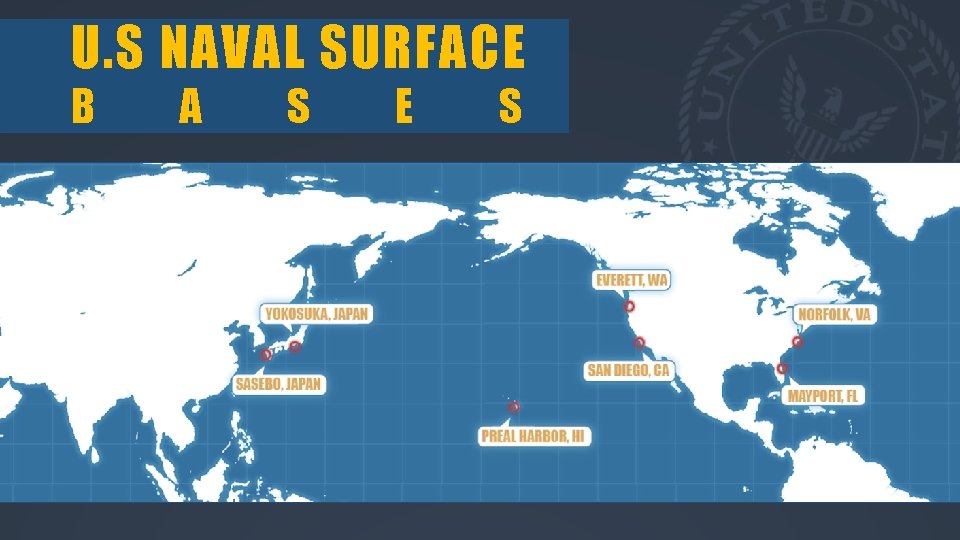 U. S NAVAL SURFACE B A S E S 