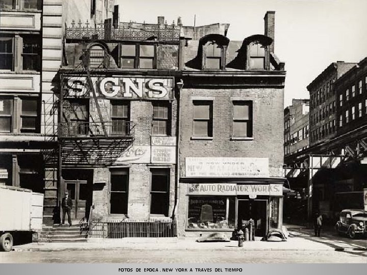 FOTOS DE EPOCA. NEW YORK A TRAVES DEL TIEMPO 