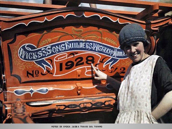 FOTOS DE EPOCA. 1928 A TRAVES DEL TIEMPO 
