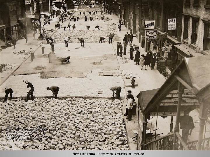 FOTOS DE EPOCA. NEW YORK A TRAVES DEL TIEMPO 