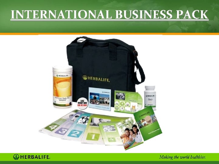 INTERNATIONAL BUSINESS PACK License Fee Rs. 3000/- 