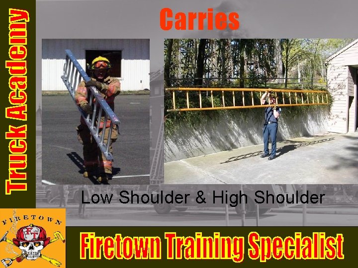 Carries Low Shoulder & High Shoulder Carries Low Shoulder & High Shoulder