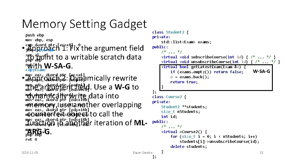 Counterfeit Objectoriented Programming Coop On The Difficulty Of