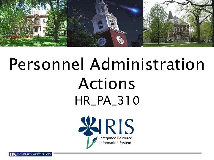 Personnel Administration Actions HR_PA_310 Personnel Administration Actions - V 12 1 