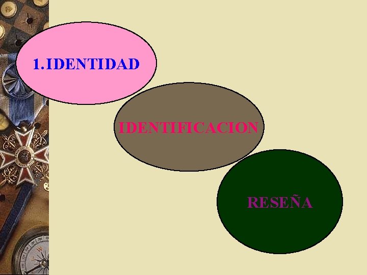 1. IDENTIDAD IDENTIFICACION RESEÑA 1. IDENTIDAD IDENTIFICACION RESEÑA