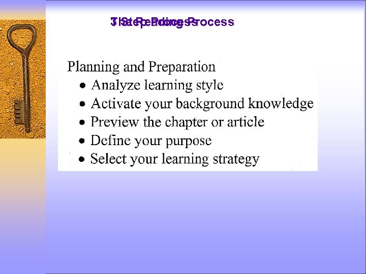 3 Step The Reading Process 