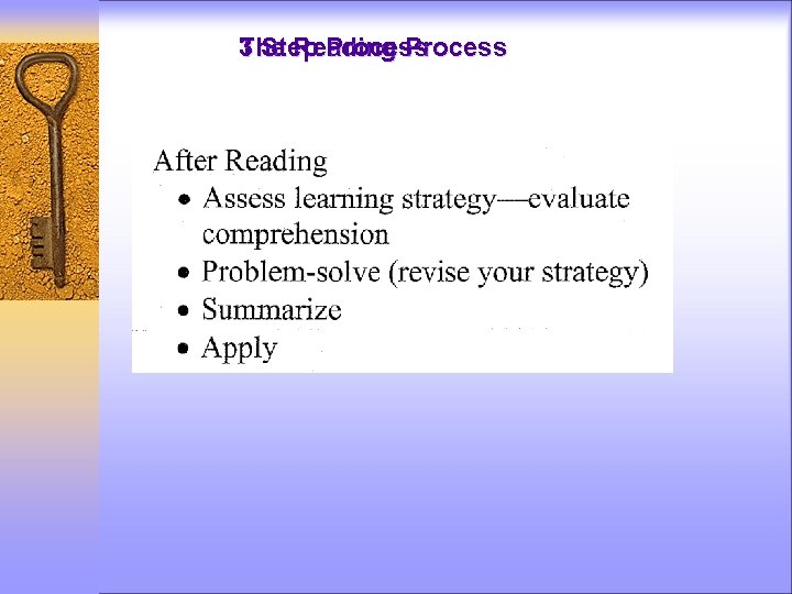 3 Step The Reading Process 