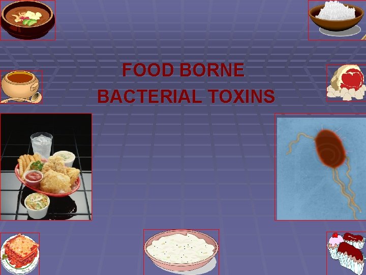 FOOD BORNE BACTERIAL TOXINS 