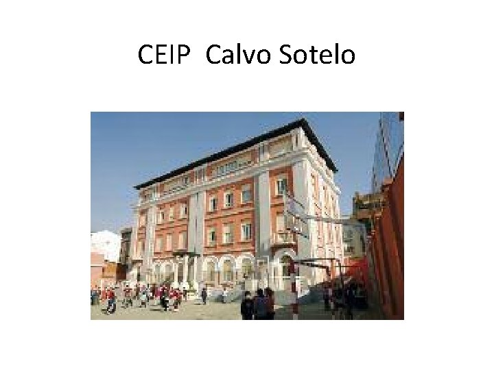 CEIP Calvo Sotelo 