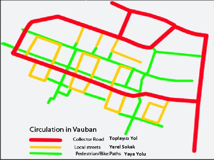 Toplayıcı Yol Yerel Sokak Yaya Yolu 