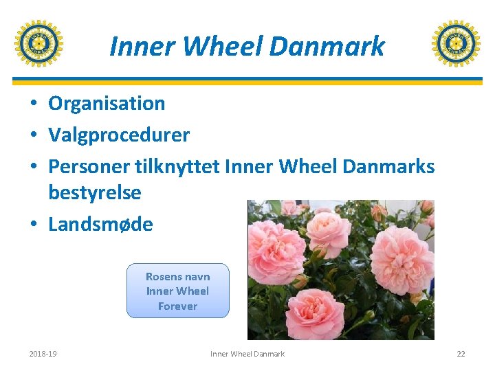 Inner Wheel Danmark • Organisation • Valgprocedurer • Personer tilknyttet Inner Wheel Danmarks bestyrelse