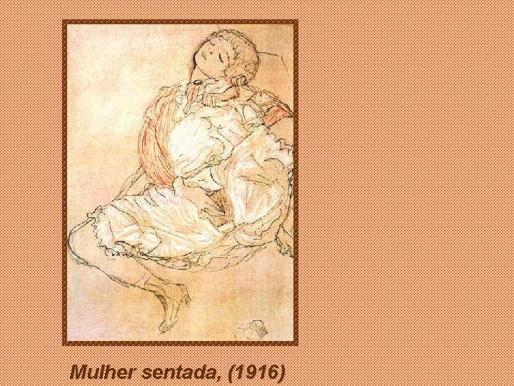 Mulher sentada, (1916) 