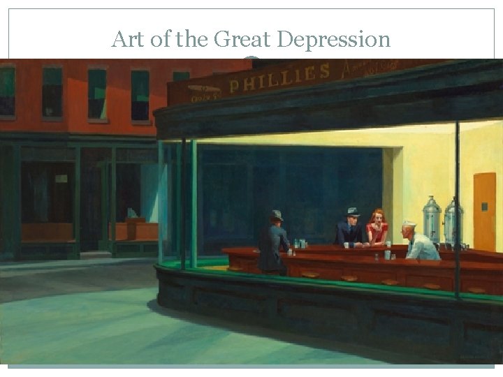 Art of the Great Depression 