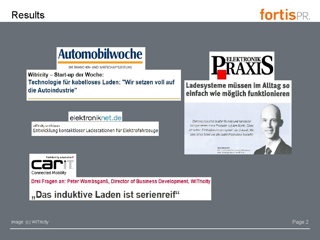 Results image: (c) Wi. Tricity Page 2 