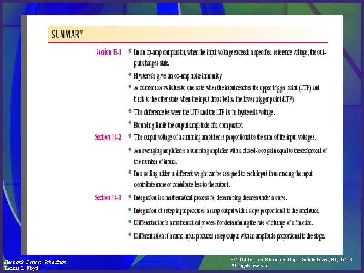 Electronic Devices, 9 th edition Thomas L. Floyd © 2012 Pearson Education. Upper Saddle