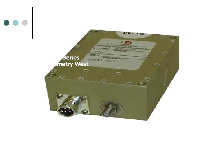 Transmisor TTX 13 Series L-3 Telemetry West 