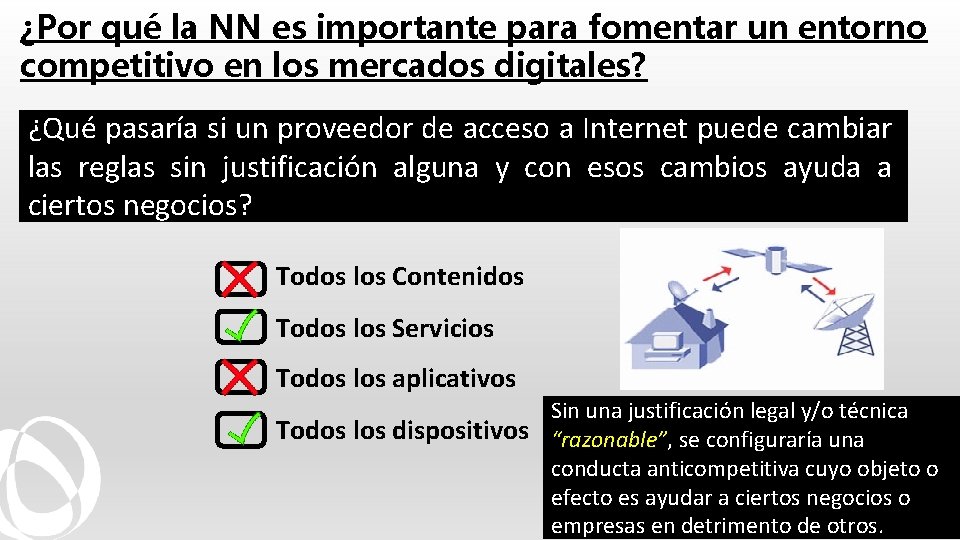 ¿Por qué la NN es importante para fomentar un entorno competitivo en los mercados