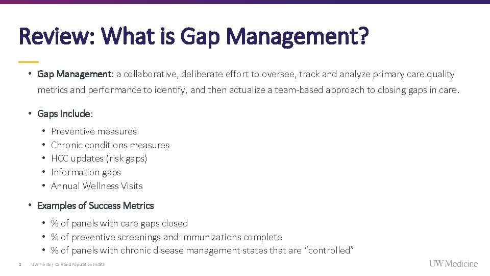 Review: What is Gap Management? • Gap Management: a collaborative, deliberate effort to oversee, Review: What is Gap Management? • Gap Management: a collaborative, deliberate effort to oversee,