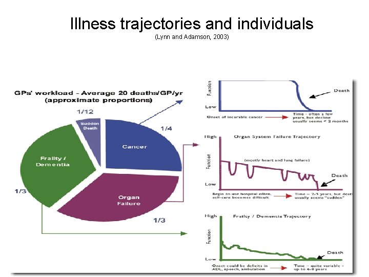 Illness trajectories and individuals (Lynn and Adamson, 2003) Illness trajectories and individuals (Lynn and Adamson, 2003)