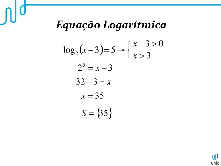 Equação Logarítmica 