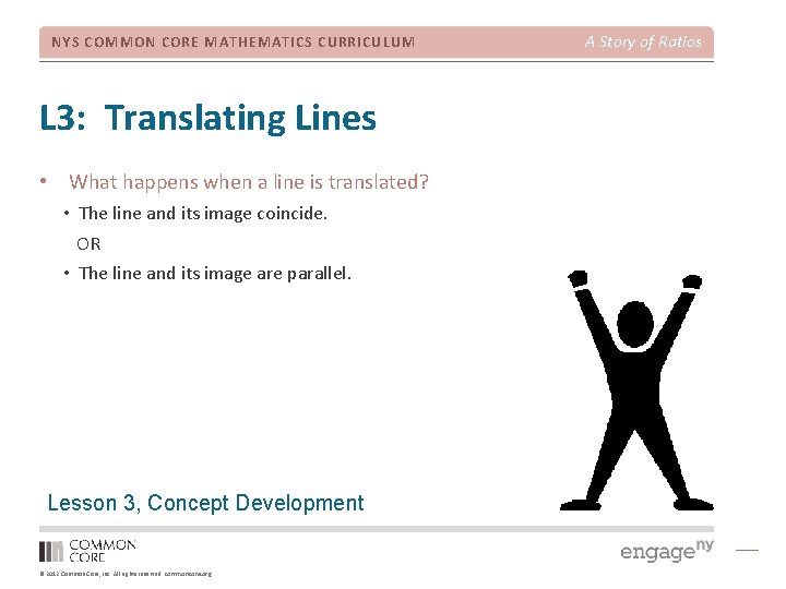 NYS COMMON CORE MATHEMATICS CURRICULUM L 3: Translating Lines • What happens when a