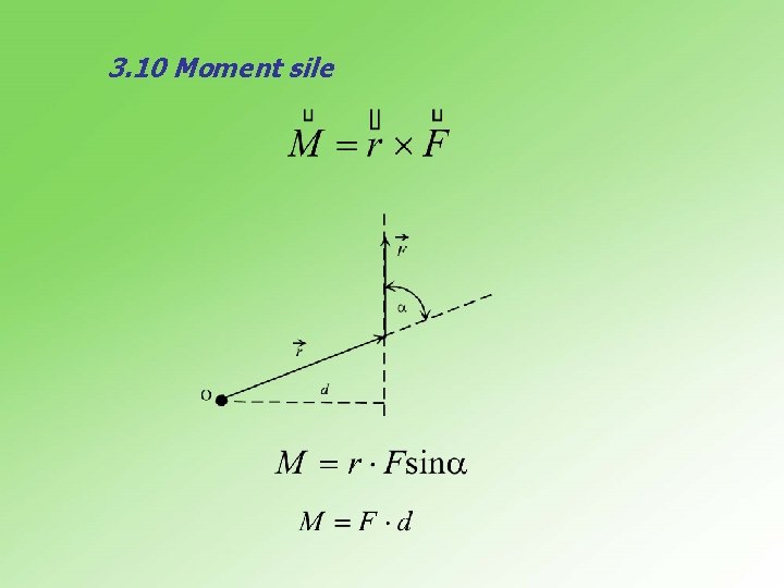 3. 10 Moment sile 