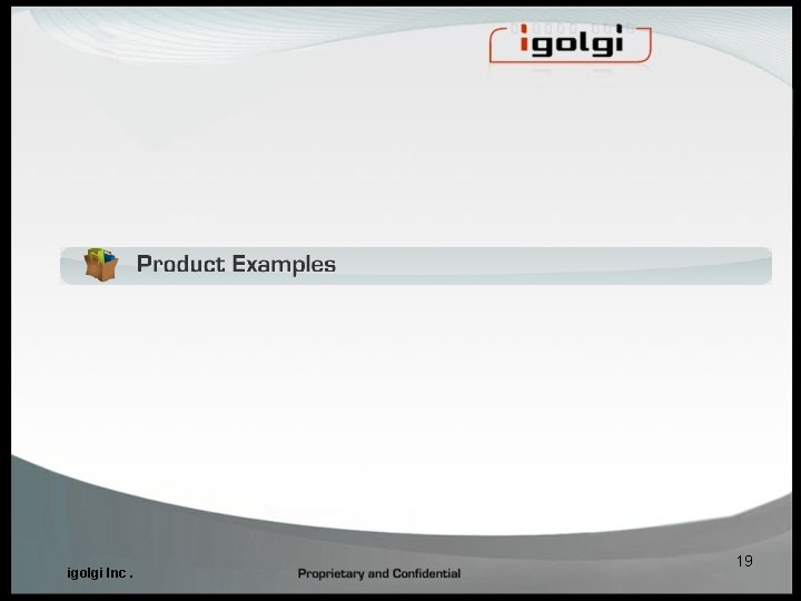 igolgi Inc. 19 igolgi Inc. 19