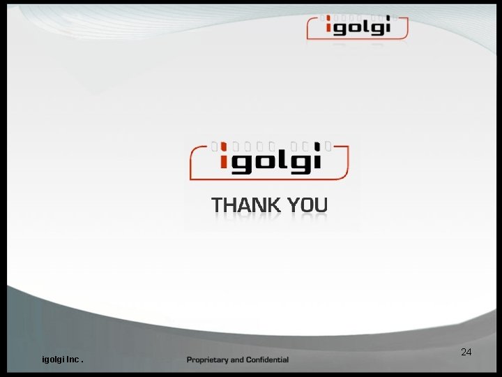 igolgi Inc. 24 igolgi Inc. 24