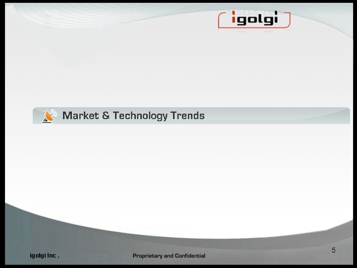 igolgi Inc. 5 igolgi Inc. 5