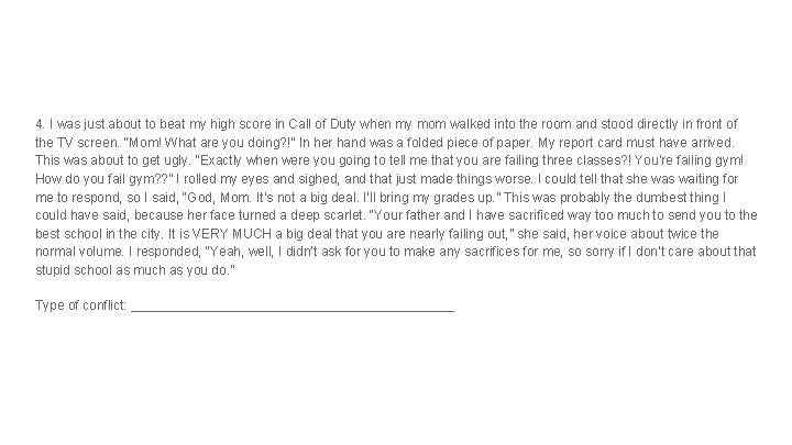 4. I was just about to beat my high score in Call of Duty