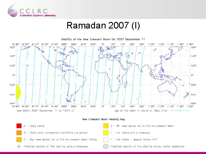 Ramadan 2007 (I) Dr. Steve Bell HMNAO/UKHO 