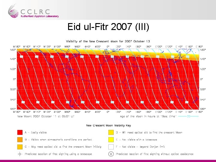 Eid ul-Fitr 2007 (III) Dr. Steve Bell HMNAO/UKHO 
