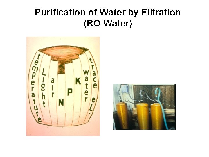 Purification of Water by Filtration (RO Water) 