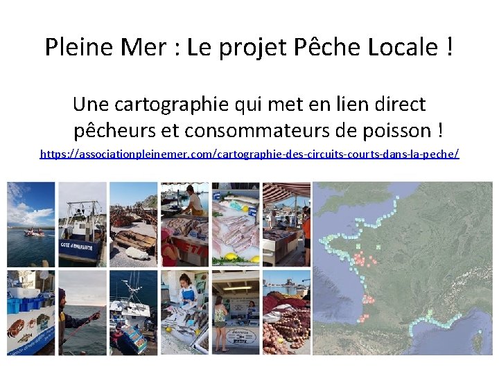 Pleine Mer : Le projet Pêche Locale ! Une cartographie qui met en lien