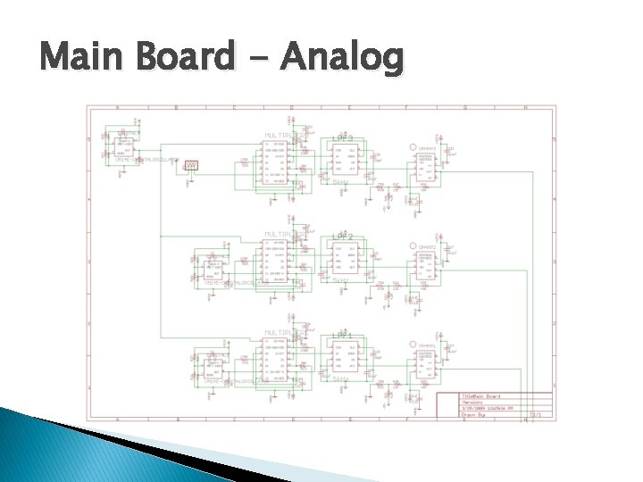 Main Board - Analog 