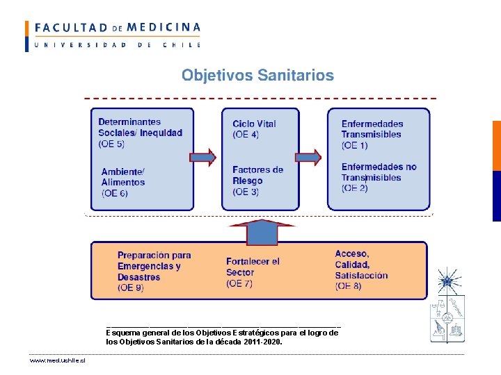 ____________________________ Esquema general de los Objetivos Estratégicos para el logro de los Objetivos Sanitarios