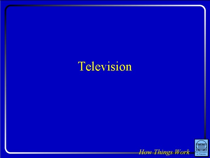 Television 