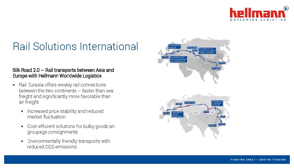 Rail Solutions International Silk Road 2. 0 – Rail transports between Asia and Europe