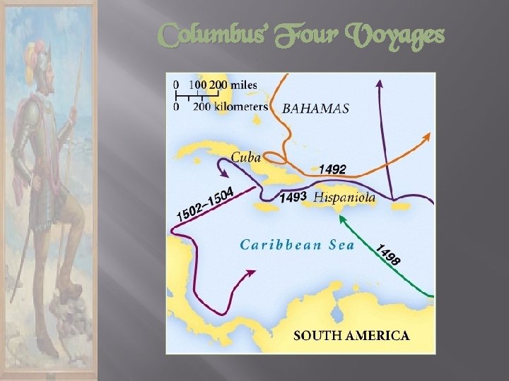 Columbus’ Four Voyages 