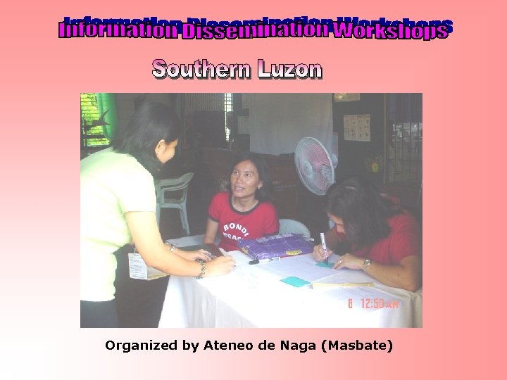 Organized by Ateneo de Naga (Masbate) 