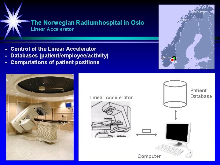 The Norwegian Radiumhospital in Oslo Linear Accelerator - Control of the Linear Accelerator -