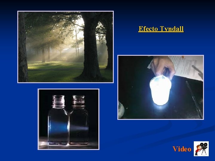 Efecto Tyndall Video 