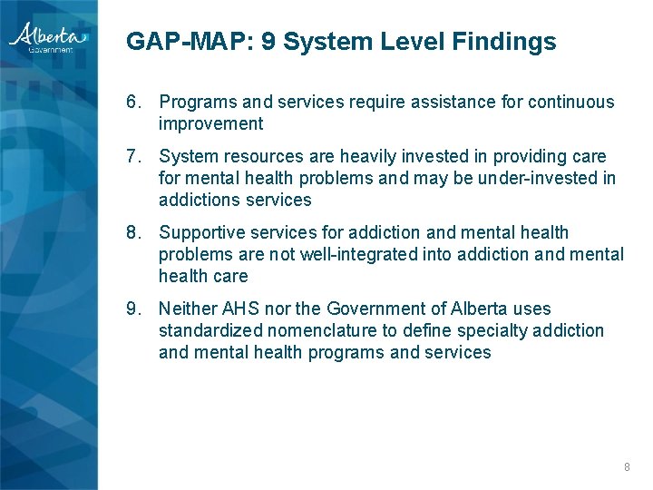 Filling the Gaps in Addiction and Mental Health